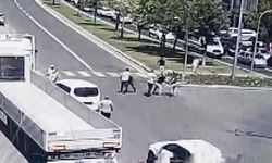 Trafikte başlayan kavga: Karakolda bitti!