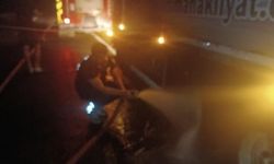 Kayseri'ye gelen tırda yangın paniği! İtfaiye ekipleri anında müdahale etti