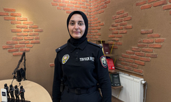 Kayseri Çevik kuvvetindeki tek kadın!