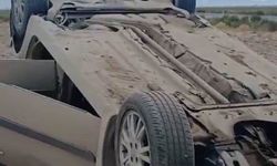 Kontrolden çıkan araç takla attı: 2 ölü 1 ağır yaralı!