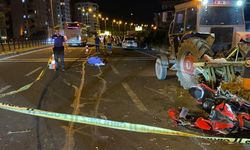 Kayseri'de aynı yolda yine ölümlü kaza! Traktöre çarpan motosiklet sürücüsü can verdi