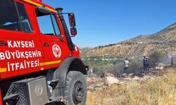 Kayseri Çay Bağları’ndaki yangın kontrol altına alındı