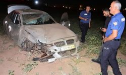 Gurbetçi BMW’siyle takla attı! Sürücü ağır yaralı