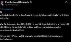 Sağlık Bakanı tarafından sedyeli ATV sürüşü gerçekleşti!