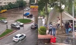 Kayseri’de yaz yağmuru etkili oldu!