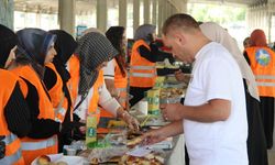 Kayseri'de Gazze için yardımlaşma kermesi düzenlendi