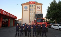 Kayseri itfaiyesi Kırşehir’deki yangına müdahale için yola çıktı