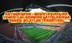 Kayserispor – Beşiktaş Maçına Yoğun İlgi: Kombine Satışlarında Rekor, Biletler Tükeniyor!