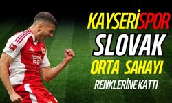 Kayserispor Slovak orta sahayı renklerine kattı!