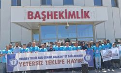 Kayseri Şehir Hastanesi önünde Sağlık-Sen'den zam çıkışı!
