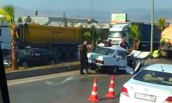 Otomobil tankere arkadan çarptı: 24 yaşındaki sürücü ağır yaralandı!