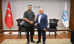 Dev yatırımdan dolayı Memduh Büyükkılıç'a teşekkür etti