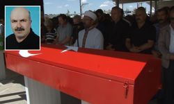 Muhtarlık binasında ölü bulunmuştu! Son yolculuğuna uğurlandı