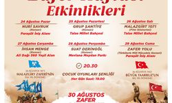 Talas’ta Zafer Haftası coşkusu 5 gün boyunca sürececek