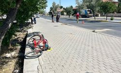 Tomarza’da otomobilin çarptığı bisikletli hayatını kaybetti