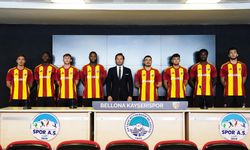 Kayserispor’un yeni transferleri taraftarın karşısına çıktı