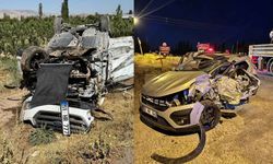 Kayseri'de iki araç kafa kafaya çarpıştı: 1 ölü, 7 yaralı