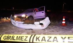 Aksaray’da ehliyetsiz ve alkollü sürücü arkadaşını ölüme götürdü: 1 ağır yaralı, 1 ölü