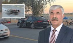 Aksaray’da eski Belediye Başkanı kaza yaptı: Motosiklet sürücüsü ağır yaralı