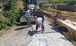 Bünyan'da altyapı çalışmaları devam ediyor