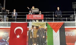 CHP'den Filistin'e destek mitingi