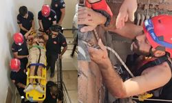 Adana’da boyacı 5 katlı binanın damından düştü