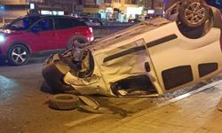 Sivas Caddesi'nde korkutan zincirleme kaza: 3 araç birbirine girdi!