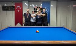 Erciyes takımlar 3 bant bilardo Şampiyonası’nda şampiyonlar belli oldu