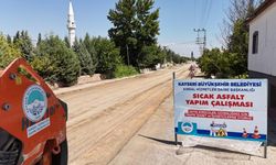 Kayseri Büyükşehir’den Yeşilhisar’a 10 Milyon TL’lik sıcak asfalt yatırımı