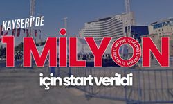 5. Uluslararası Kayseri Yarı Maratonu’na start verildi: Cumhuriyet Meydanı’na sahne kuruldu