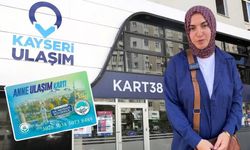 Kayseri’de anne ulaşım kartına yoğun ilgi