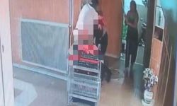 Kayseri’de bina görevlisinin bıçaklanma kameralarda