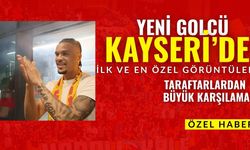 Kayserispor'un yeni golcüsüne büyük karşılama! İşte ilk görüntüleri