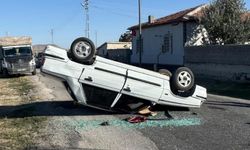 Konya'da trafik kazası: 1 kişi yaralandı