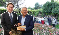 Güney Kore Kültürel Miras Heyeti, Başkan Büyükkılıç’ı ziyaret etti