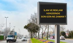 İlan ve reklam vergisinde son gün 22 Eylül!