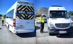 Kayseri’de polis ekipleri okul servislerini denetledi!