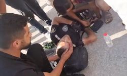 Motosikletli trafik polisi kazada ağır yaralandı