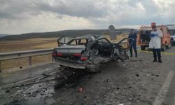 Yozgat’ın çekerek ilçesinde kaza: 1 ölü 3 yaralı