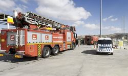 Akaryakıt istasyonunda korkutan yangın!