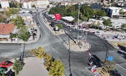 Hacılar Meydanı göz kamaştırıyor! Çalışmalar tamamlandı