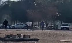 Film sahnesini aratmayan saldırı! Sopalar bıçaklar havada uçuştu