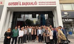 CHP Kayseri İl Başkanı Ümit Özer yeni il binasını gezdi