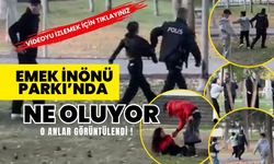 Kayseri Emek İnönü Parkı'nda olay çıktı, polis müdahale etmekte zorlandı