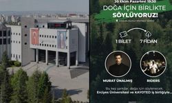 Erciyes Üniversitesi ve KAYOTED’ten doğa için yardım konseri