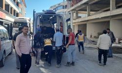 İnşaatta dengesini kaybeden genç işçi 5 metreden düştü
