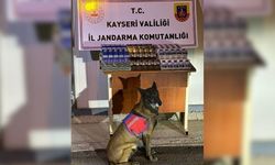 Kayseri’de Jandarma yüzlerce paket bandrolsüz sigara ele geçirdi