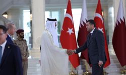 Baki Ersoy ile Cumhurbaşkanı Erdoğan'ı 'Katar Emiri Şeyh Temim bin Hamad Al Sani' ağırladı