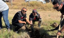 Kayseri Büyükşehir Belediyesi Sarımsaklı’da 1500 fidanı toprakla buluşturdu