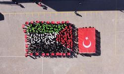 Kayseri’de okullar Filistin için tek yürek oldu